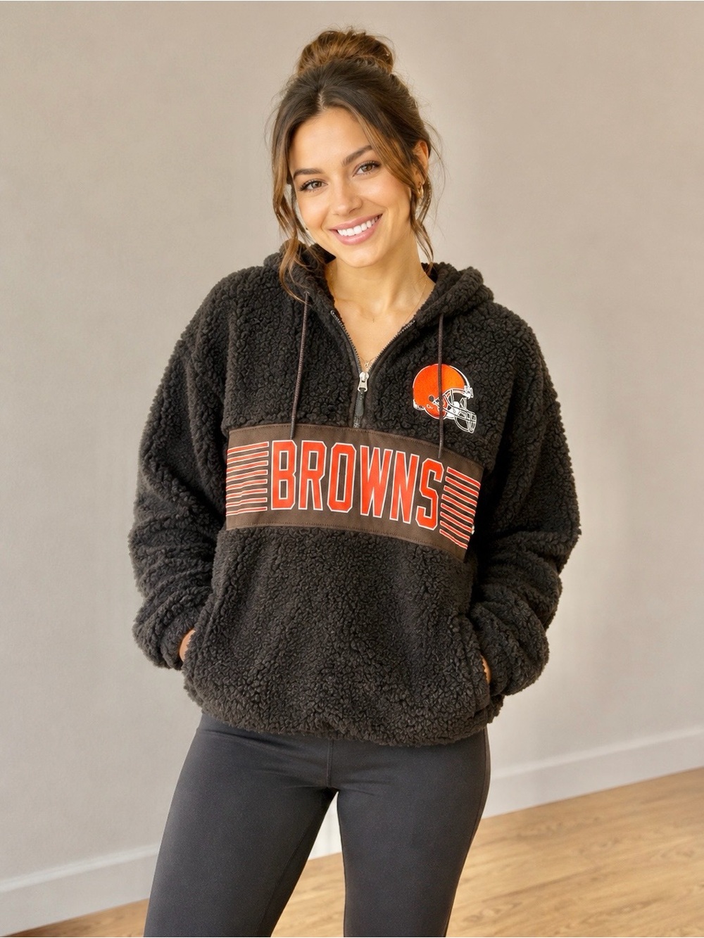 Cleveland Browns Sherpa Pullover
